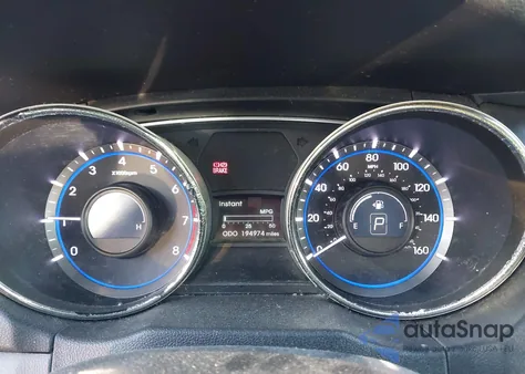 2013 Hyundai Sonata Gls z USA, uszkodzony, nr VIN 5NPEB4AC2DH665216